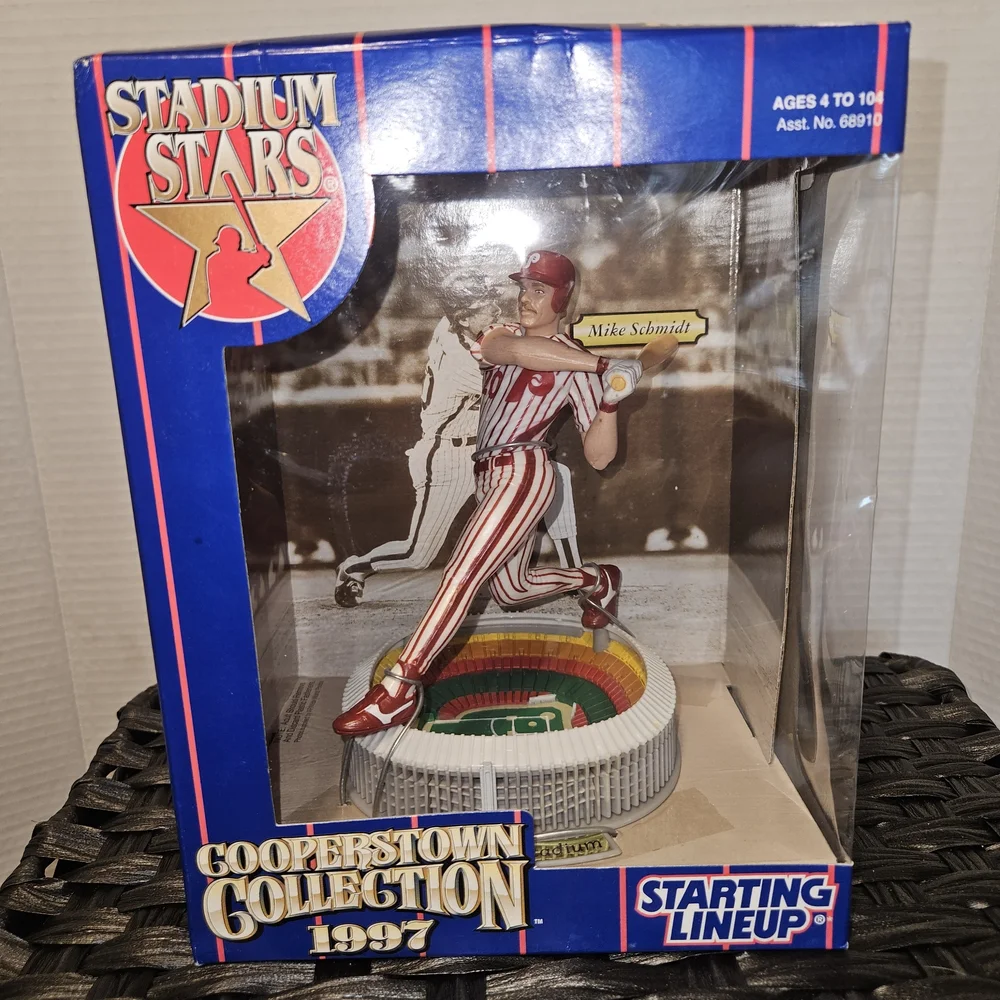 1995 Starting Lineup Action Figure Mike Schmidt Baseball Figure